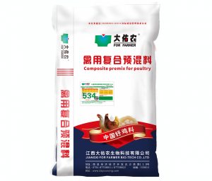 534蛋中鸡预混料
